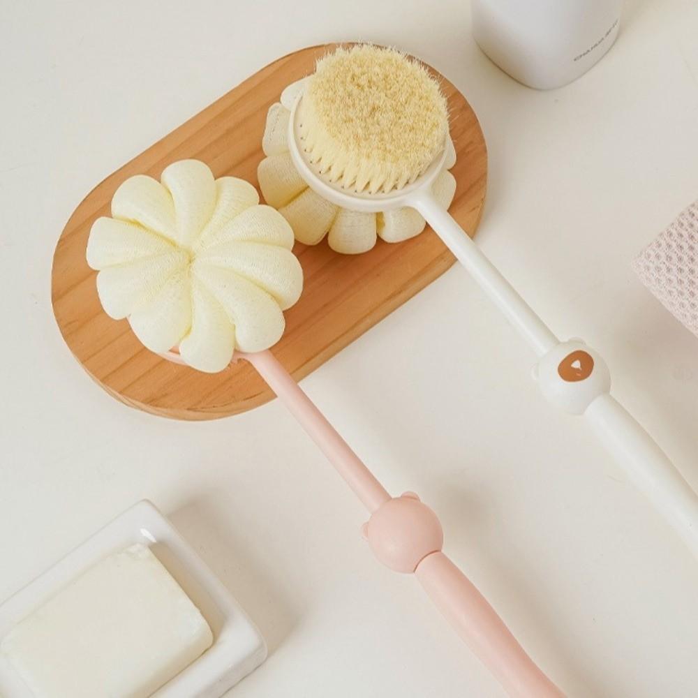 Long Handle Bath Brush Two Sided Back Scrubber Bath Supplies Shower Brush  Bathroom