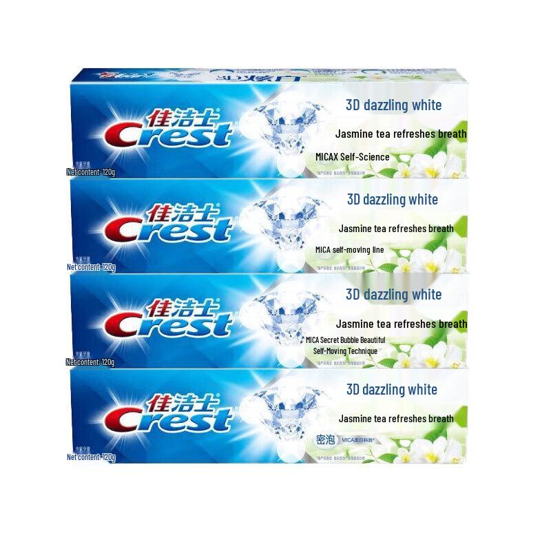 

Crest 3D White Jasmine Tea Fresh Toothpaste 4-Pack