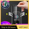 Car Stickers For Alfa Romeo Car Air Vent Clip Mount Gravity Phone Holder Smartphone GPS Bracket For Alfa Romeo Giulia Stelvio Gi