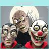Angstaanjagend Volledig Gezicht Clownmasker Voor Halloweenfeesten En Enge Kostuums Perfect Voor Cosplay Evenementen
