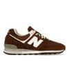 576 Made In England Monks Robe Men Sneakers Brown Coconut-Milk Whisper-White OU576BRN