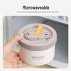 TAFUCO 316L Stainless Steel Microwaveable Insulated Lunch Box