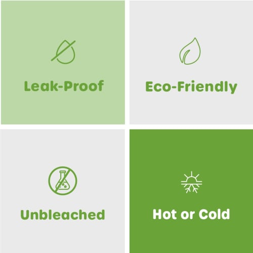 50-Pack 16oz Paper Food Containers with Vented Lids, To-Go Hot Soup Bowls, Disposable Ice Cream Cups, Kraft