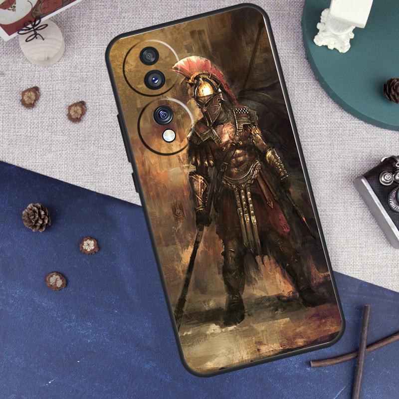 Spartan Warrior Soldier Case For Huawei Honor Magic 5 Pro X8 X9a 50 70 P Smart 2019 Nova 9 P20 P30 P40 Lite Cover
