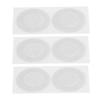 20 Pair Men Nipple Cover Non Woven Cloth Chafing Prevention Nipple Protector for Running Surfing Cycling 4.5cm