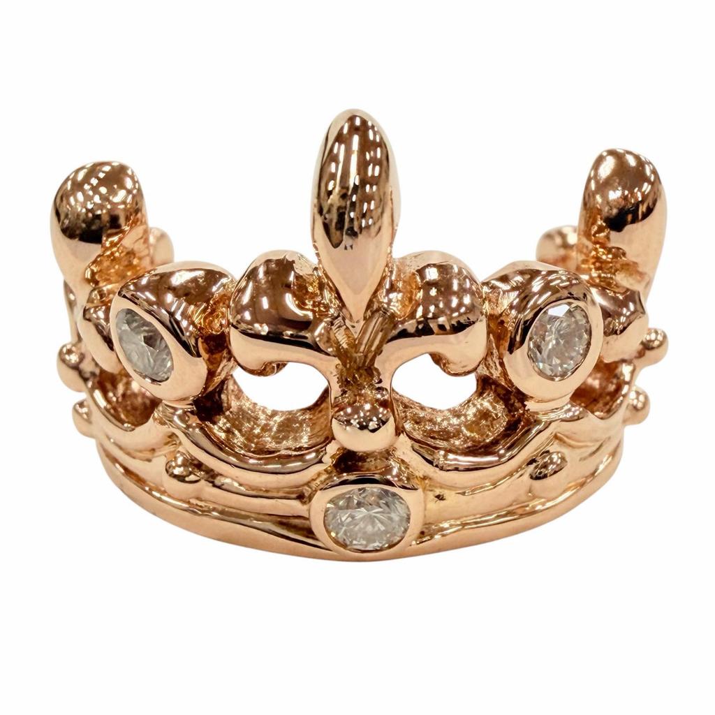 Excellent Royal Order Ring ring Tiara Ring Pink gold 18K Women GR55-D-PG Used