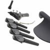 4 4 Violin Chin Rest Chinrest with Tuning Peg Tailpiece Fine Tuner Tailgut Endpin Violin Accessory Kit