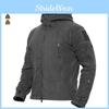Outdoor Winter Mens Fleece Tactical Army Jacket Wiatroodporne płaszcze turystyczne Znosić