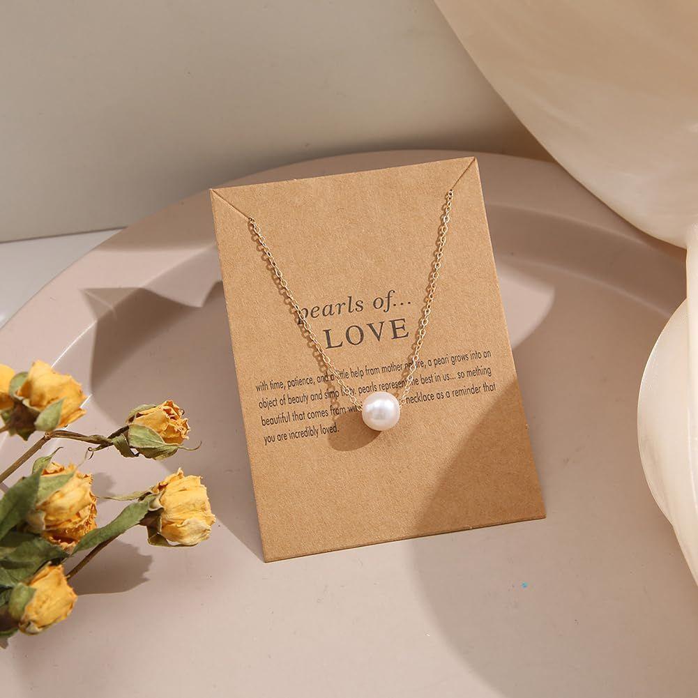 5 Pcs Combo Latest Stylish Infinity Butterfly Pearl Necklace Jewellery Set for Women Pendant Necklace Gifts for Girls