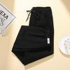 Joggers Cargo da Donna Taglie Forti Vita Elastica Pantaloni Affusolati Pantaloni Corti