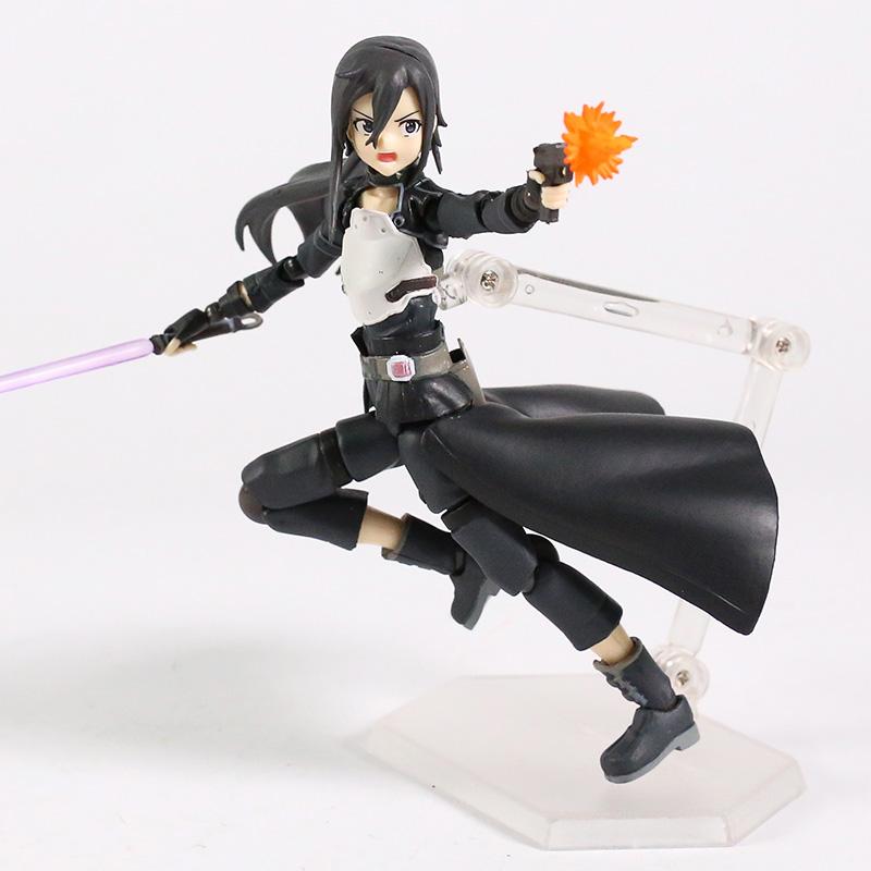Sword Art Online Kirito Kazuto Figma 174 Asuna Figma 178 PVC