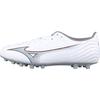 Fashion Versatile AG (Rubber Short Studs) Artificial Turf Synthetic Leather Non-Slip Breathable Soccer Shoes Men Soccer Shoes White P1GA236609