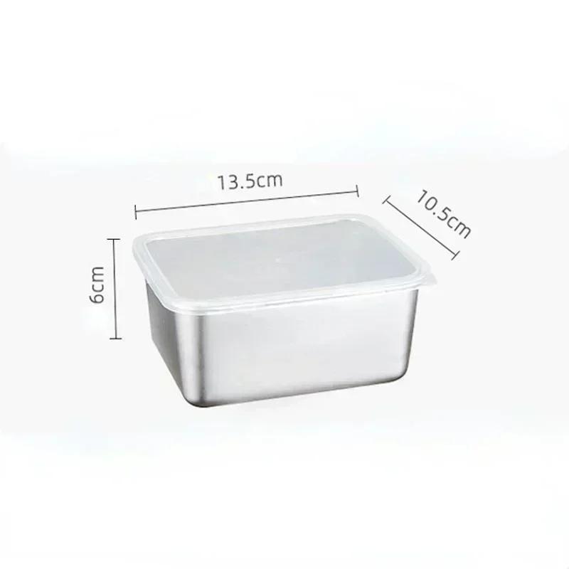 

The Stainless Steel Airtight Container Is Suitable For Storing Frozen Meat In Home Refrigerators And Is Easy To Use