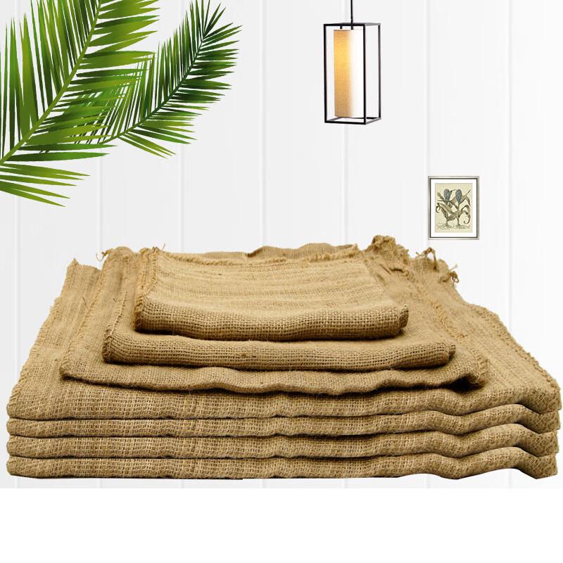 Zhi Zheng Reusable Non-Slip Burlap Sacks, 10-Pack