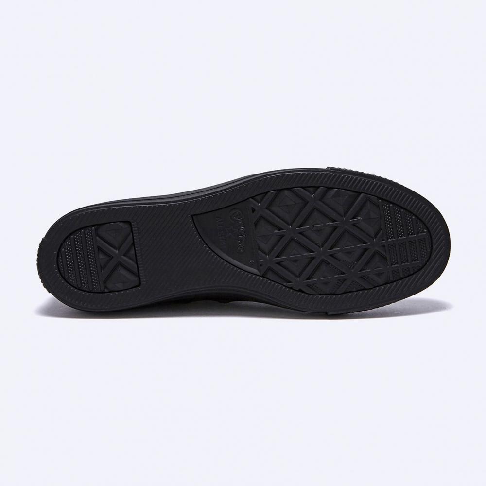 Converse Chuck Taylor All Star High Leather Black Mono 135251c