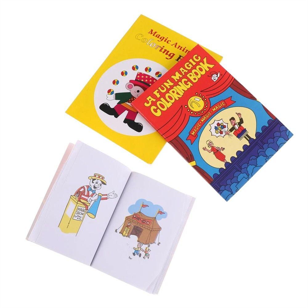 Magic Prop Magic Coloring Book Comedy Magic Magic Prop Books Magic Trick Book  Teens Adults