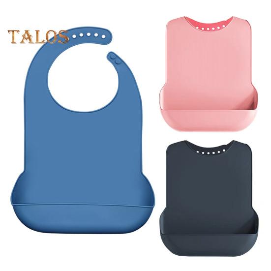 Adult Bibs Large Silicone Adult Bib for Eating Adjustable Waterproof Clothes Protector for Elderly Men Women Seniors