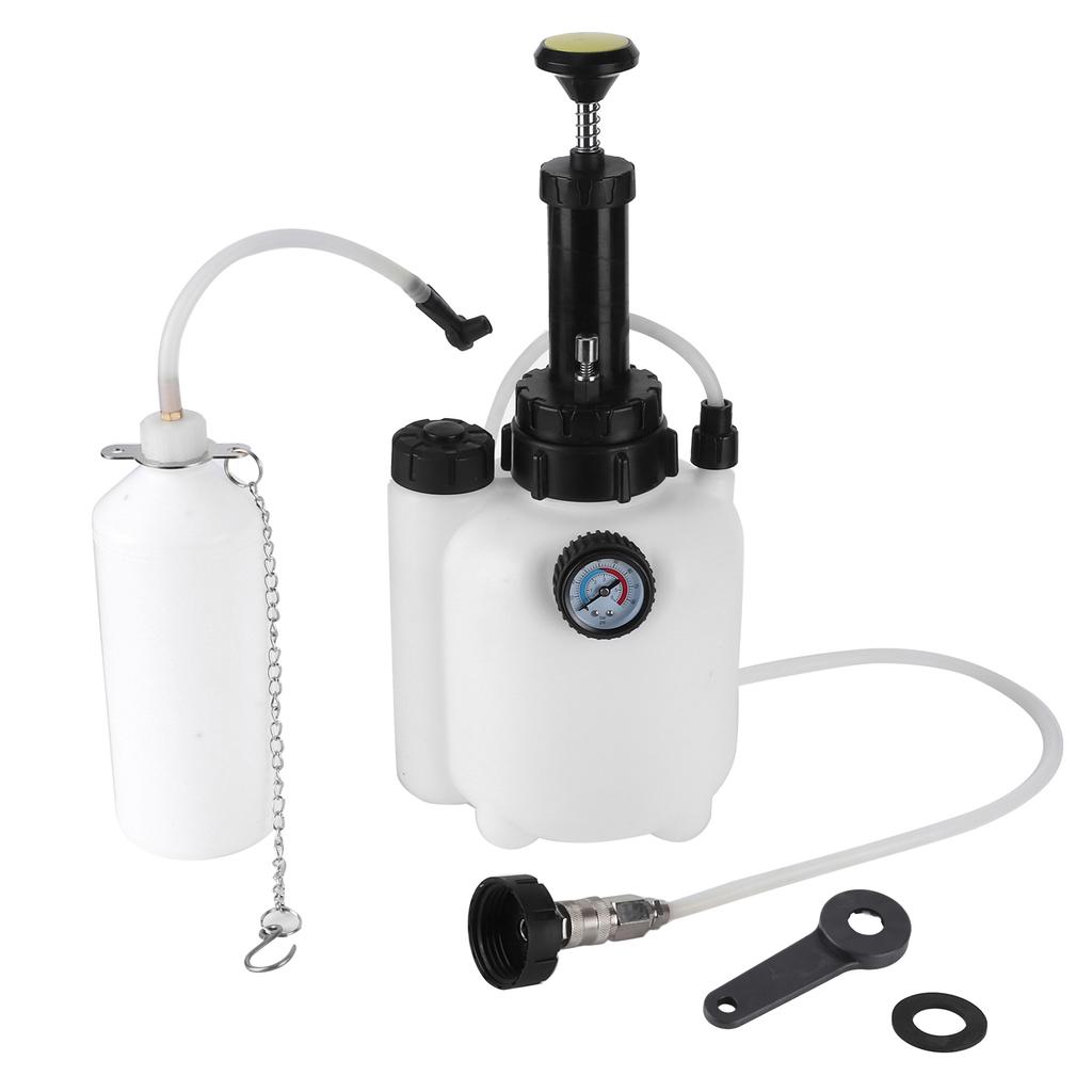 3L Manual Brake Oil Bleeder Voltage Display Car Manual Brake Bleeder Fluid Oil Changer Clutch Bleeding System for European model