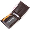 Perfect Horizontal Medium Size Genuine Grain Leather Men's Wallet CANPELLINI 21863 Brown