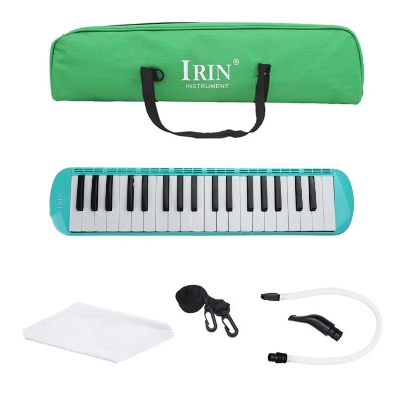 37 Key Harmonica Melodica Wind Musical Instrument Air Piano Keyboard with Portable Carrying Bag for Adults Students