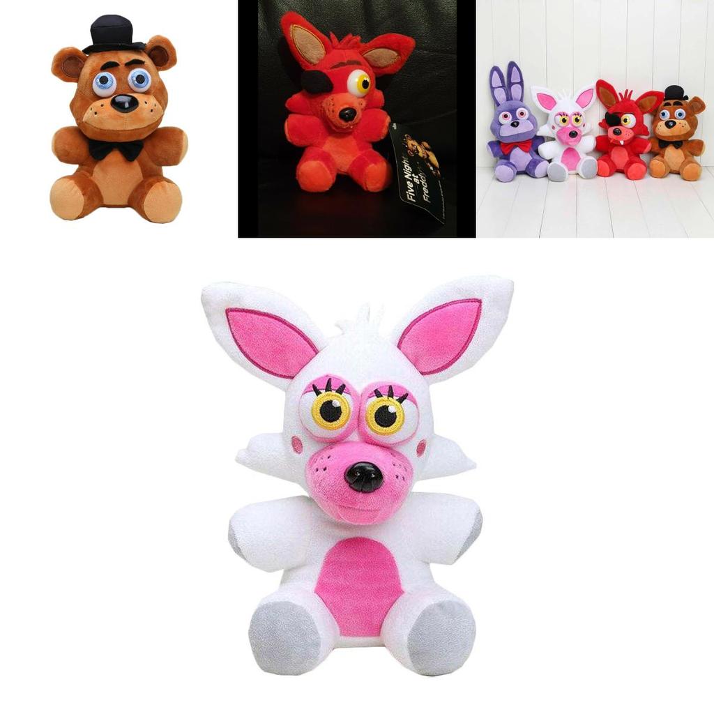 Adorable Five Nights At Freddy's Plush Toy Bear Fox Bonnie Golden For Kids Home Decor