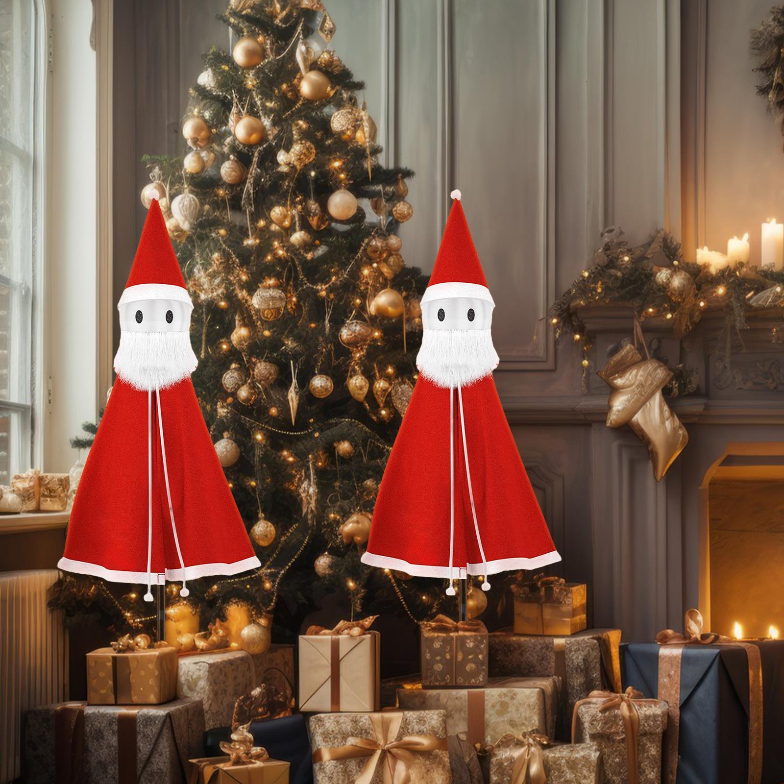 

Статуя Санта-Клауса, украшение для ландшафта, сада, двора, балкона