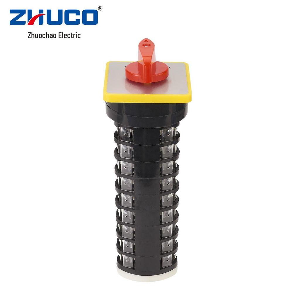 Zhuochao LW5D-16/9 1-0-2 Universal Three-Speed, Nine-Section Changeover Switch