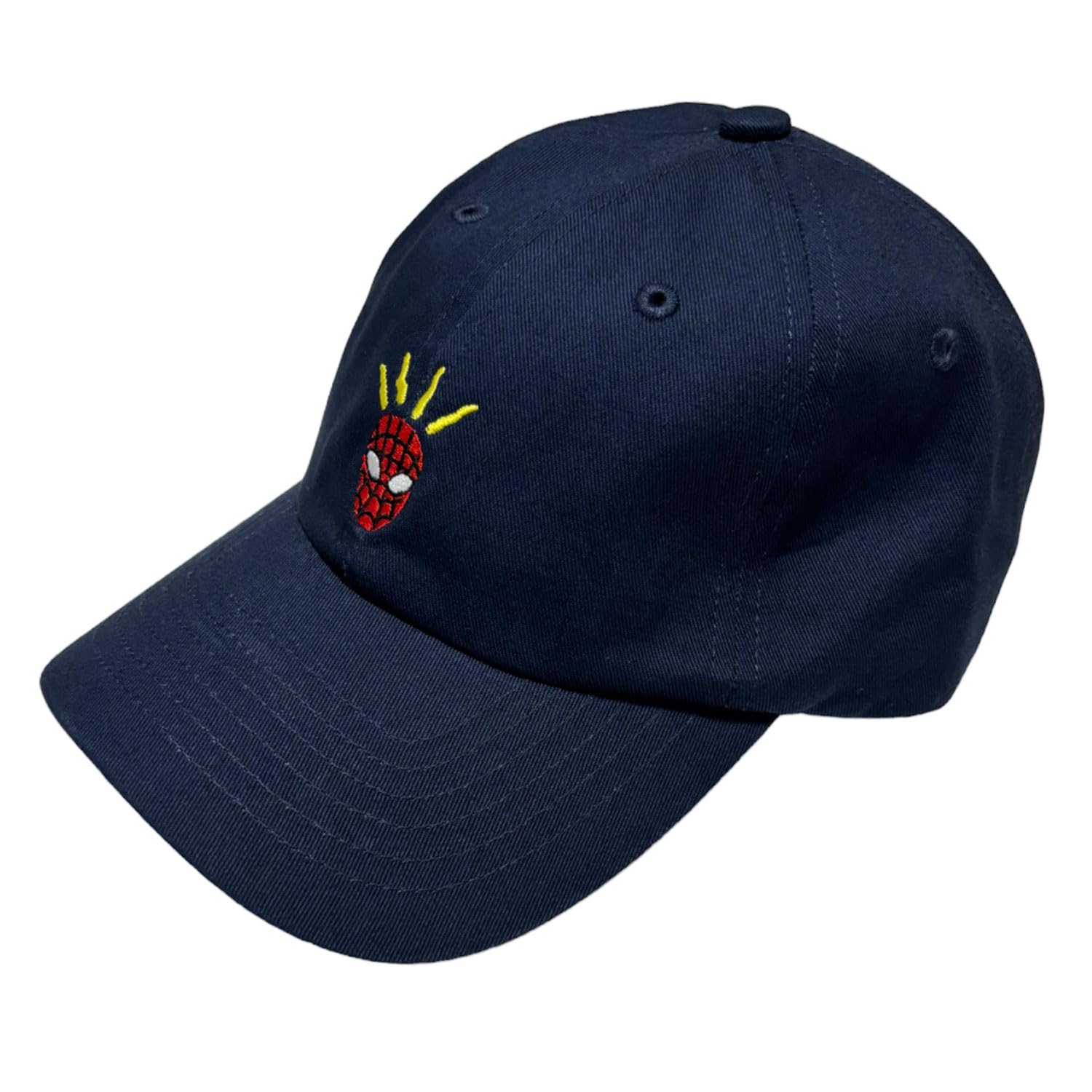 

Marvel Embroidered Cap Navy 6 Navy [Small Planet] Spider-Man
