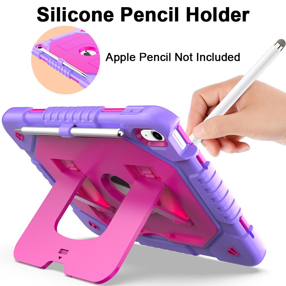 Rugged Case Universal for IPad A16 2025 11th 10.9 2022 10th Gen. A3354 A3355 A3356 A2757 A2777 A2696 Heavy Duty Kickstand Cover