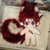 20cm Demon Slayer Kamado Tanjirou Plush Toy Anime Kimetsu No Yaiba Nude Body Soft Stuffed Plushie Doll Girl Christmas Gifts