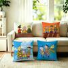 The Cartoon Ed Edd Eddy Square DoubleSided printed Pillow Case Bedroom Bedside Pillow Sofa Cushion Cover