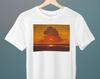 Red Sunset On the Dnieper, Arkhip Kuindzhi Painting, Unisex T-Shirt, Sunset T-Shirt, Art T-Shirt, Gift for Her, Gift for Him, Art Lover Gift