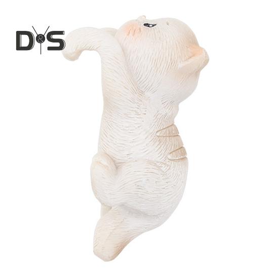 Miniaturní závěsné figurky koček, květináč, váza, objímač z pryskyřice, kotě, květináč, závěs na květináč, soška kočky pro bonsai, terárium, okraj, dekorace do vílí zahrady