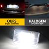 2-Pack 18-LED License Plate Lights for Infiniti Nissan Versa Livina 350Z