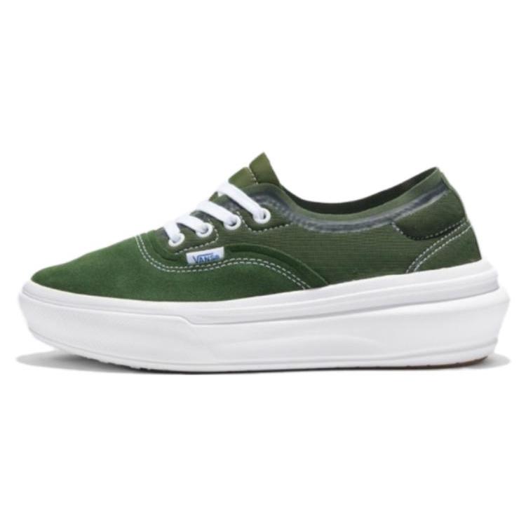 New Vans Authentic Overt Cc Trainers 'Green White' VN0007NVFGN1