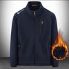 Giacca in Pile Autunnale e Invernale da Uomo Casual per Sport all'Aria Aperta Maglione in Pile Bifacciale