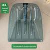 Heavy-Duty Grain and Snow Shovel: Tempered Plastic and Iron for Agriculture and Snow Removal
