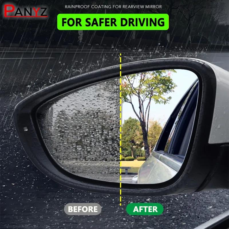Car Rearview Mirror Film for Mercedes-Benz E-Class W203 W204 W205 2001~ 2018  Anti Fog Rainproof Sticker Accessories
