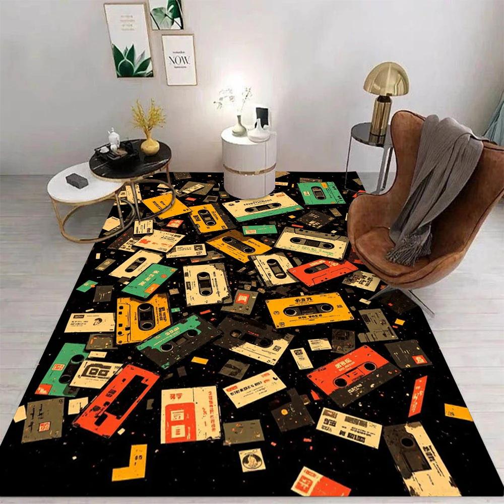 Bookshelf Carpet Cartoon Living Room Bedroom Kitchen Sofa Table Balcony Rug Non-slip Washable Mat Exquisite Ornaments