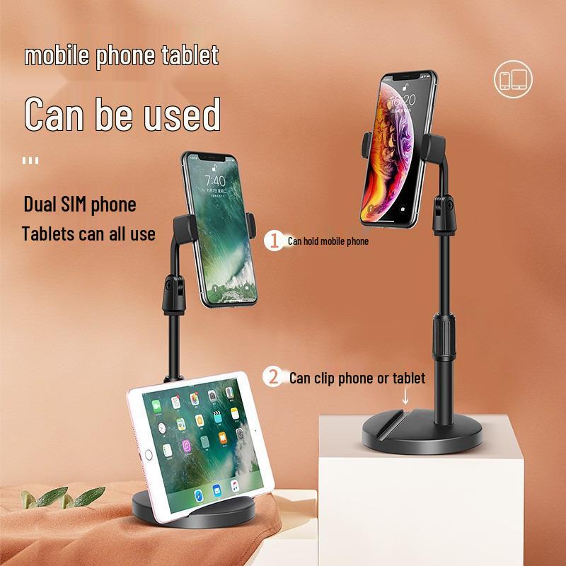 Universal Multi-functional Phone & Tablet Stand: Perfect for Selfies, Live Broadcasts, and Hands-free Viewing
