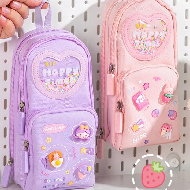 Pencil Case Large Capacity Bag Pouch Box For Girls Schools Offices Supplies