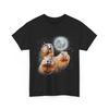 Funny Three Groundhog Moon 3 Head Day T Shirt