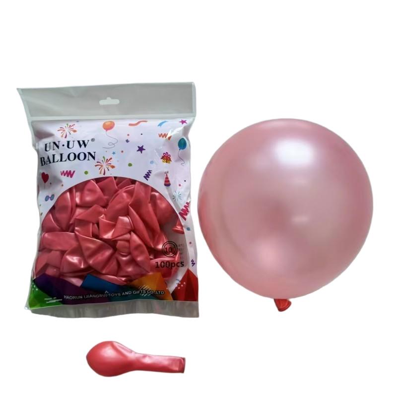 Durable and Safe 10-Inch Colorful Balloons for Kids' Birthday Party Decorations