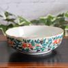 Waza No Stylish Japanese Kutani Ware Bowl with Peony Arabesque Perfect for Japanese Serving Made In Kura Tableware, Design, High-quality Ceramic,