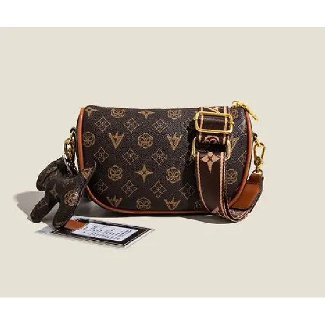 

Роскошная дизайнерская сумка на плечо 2023, модная женская сумка через плечо из искусственной кожи с декоративной сумкой на плечо для щенка