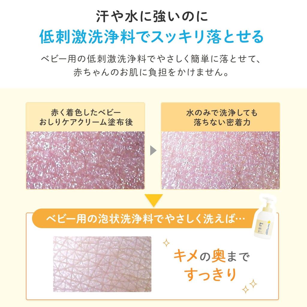 Mama Kids Baby Bottom Care 53g For baby bottom diaper and Easy to clean with a mild and mildly & Cream, [Hypoallergenic Skincare] troubles,