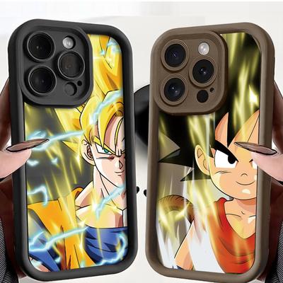 Soft TPU Phone Case for iPhone 11 11 XS XR 14 Pro 16e 16 Plus 12 Mini 15 Plus 14 13 Pro MAX Hot Anime Dragons Balls Gokus