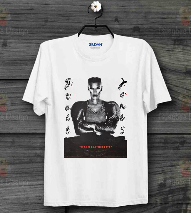 26 Grace Jones Warm Leatherette Island Cool Retro Unisex TShirt B238 Unisex T-Shirt XXL