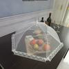 Folding Vegetable Cover Mesh Food Cover Fly Protection Kitchen Household Mosquito Protection Picnic Outdoor Dining Dust Cover