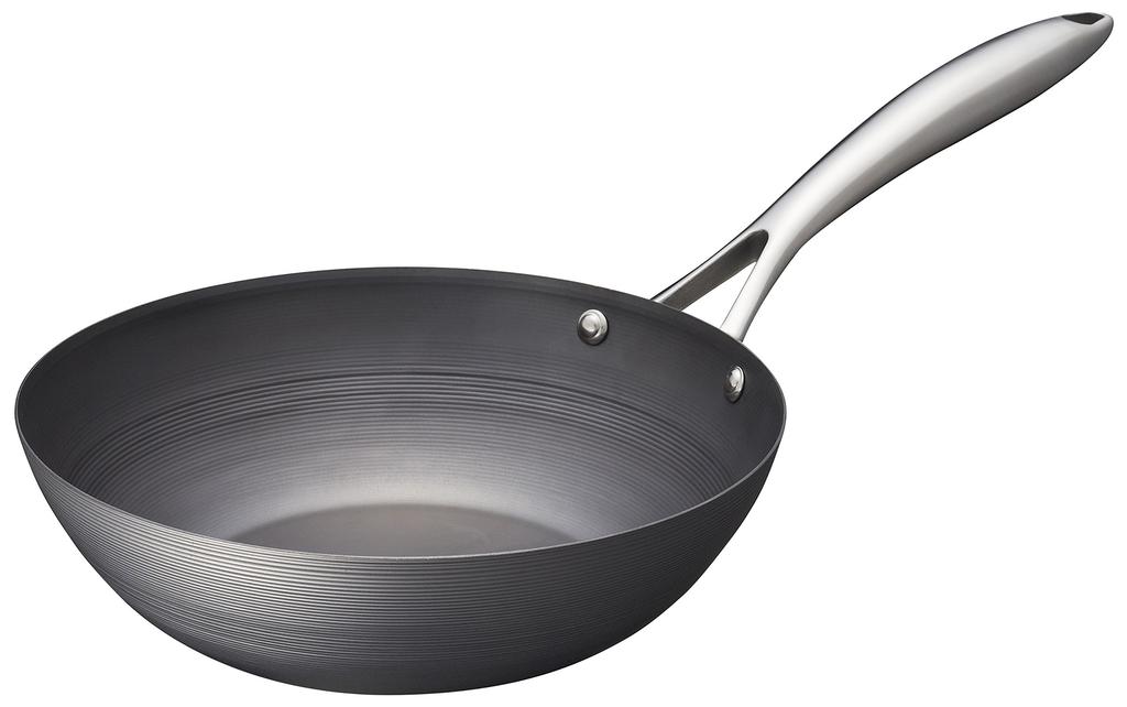 Vita Craft Deep Frying Pan, 24cm, Induction Compatible, Made in Japan, Super Iron, Rust-Resistant, 2005, Black